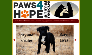 Paws4hope.org thumbnail