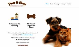 Pawsandclaws-grooming.com thumbnail