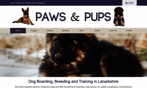 Pawsandpups.co.uk thumbnail