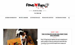 Pawsnpups.com thumbnail