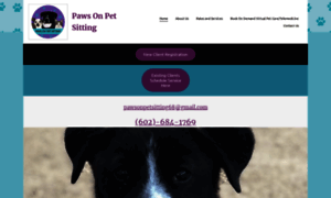 Pawsonpetsitting.com thumbnail