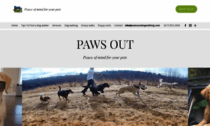 Pawsoutdogwalking.com thumbnail