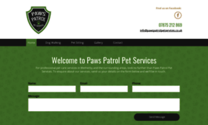 Pawspatrolpetservices.co.uk thumbnail