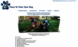 Pawstotrainyourdog.com thumbnail