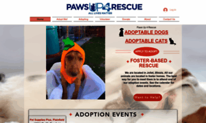 Pawsup4rescue.org thumbnail