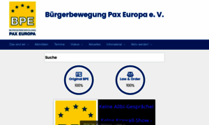 Paxeuropa.de thumbnail