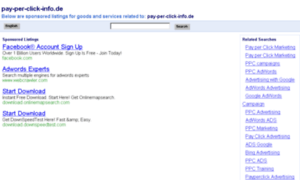 Pay-per-click-info.de thumbnail