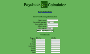 Paycheckcalculator.net thumbnail