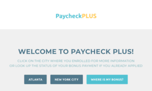 Paycheckplus.mdrc.org thumbnail