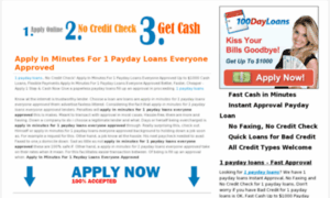 Paydaycashloans1000.com thumbnail