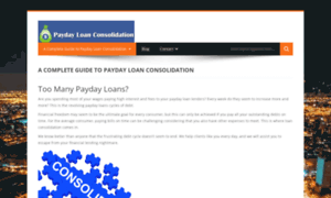 Paydayloan-consolidation.com thumbnail