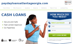 Paydayloansatlantageorgia.com thumbnail