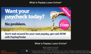 Paydayloanscash8.com thumbnail