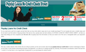 Paydayloansnocreditcheckdirect.org.uk thumbnail