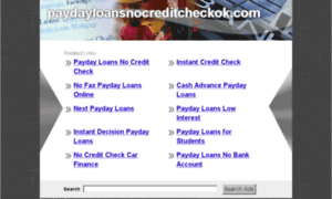 Paydayloansnocreditcheckok.com thumbnail