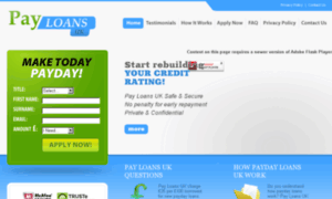 Paydayloanstodayuk.co.uk thumbnail