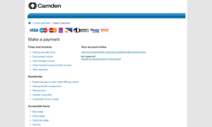 Payments.camden.gov.uk thumbnail