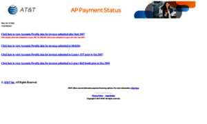 Paymentstatus.att.com thumbnail