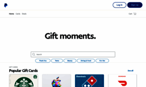Paypal-gifts.com thumbnail