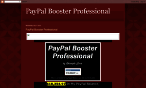 Paypalboosterprofessionalinc.blogspot.com thumbnail