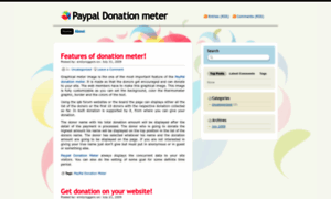 Paypaldonationmeter.wordpress.com thumbnail