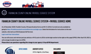 Payroll.franklincountyohio.gov thumbnail
