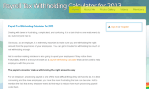 Payrolltaxwithholdingcalculatorfor2013.webs.com thumbnail