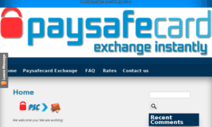 Paysafecard-exchanger.com thumbnail