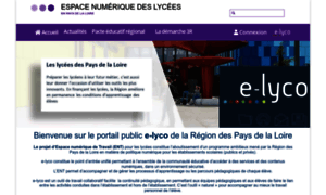 Paysdelaloire.e-lyco.fr thumbnail