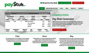 Paystubmakr.com thumbnail