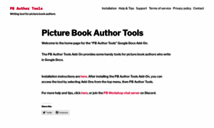 Pbauthortools.com thumbnail