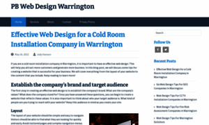 Pbwebdesign-warrington.co.uk thumbnail
