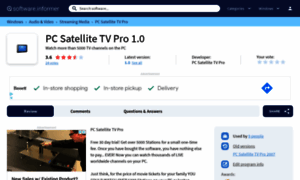 Pc-satellite-tv-pro.software.informer.com thumbnail