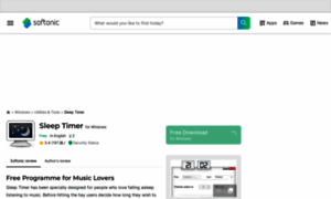 Pc-sleep-timer.en.softonic.com thumbnail