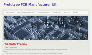 Pcbprototype.org.uk thumbnail