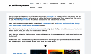 Pcbuildcomparison.com thumbnail