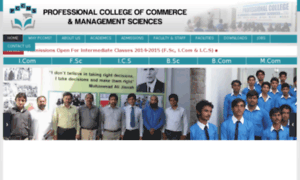 Pccms.edu.pk thumbnail