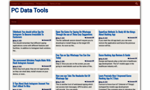 Pcdatatools.com thumbnail