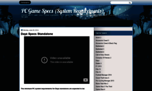 Pcgamespecs.blogspot.com thumbnail