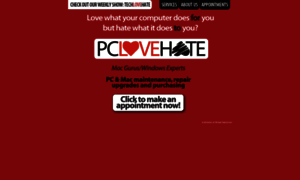 Pclovehate.com thumbnail