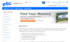 Pcmemorystore.com thumbnail