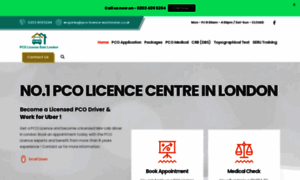 Pco-licence-eastlondon.co.uk thumbnail