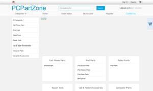 Pcpartzone.com thumbnail
