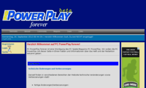 Pcpowerplay-forever.de thumbnail