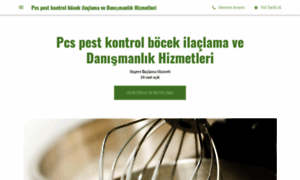 Pcs-pest-kontrol-bocek-ilaclama-ve.business.site thumbnail