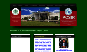 Pcsir-lhr.gov.pk thumbnail