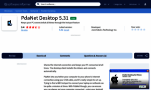 Pdanet-desktop.software.informer.com thumbnail