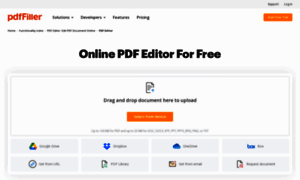 Pdf-editor.pdffiller.com thumbnail