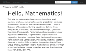 Pdf-math.com thumbnail