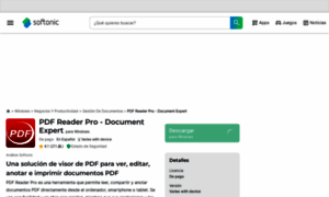 Pdf-reader-pro-document-expert.softonic.com thumbnail